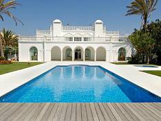 Front line Beach Casasola - Arabic style villa  with panoramic sea views