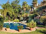 Beautiful villa with magnificent view towards the large swimming pool, the garden and the Mediterranean Sea, Estepona